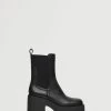 Heel Leather Ankle Boot Black 1 Heel Leather Ankle Boot Black -Mango Shoes Sales unnamed file 1006