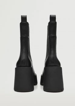 Heel Leather Ankle Boot Black 9 Heel Leather Ankle Boot Black -Mango Shoes Sales unnamed file 1008