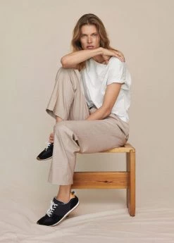 Leather Mixed Sneakers Burnt Orange 35 Leather Mixed Sneakers Burnt Orange -Mango Shoes Sales unnamed file 1065