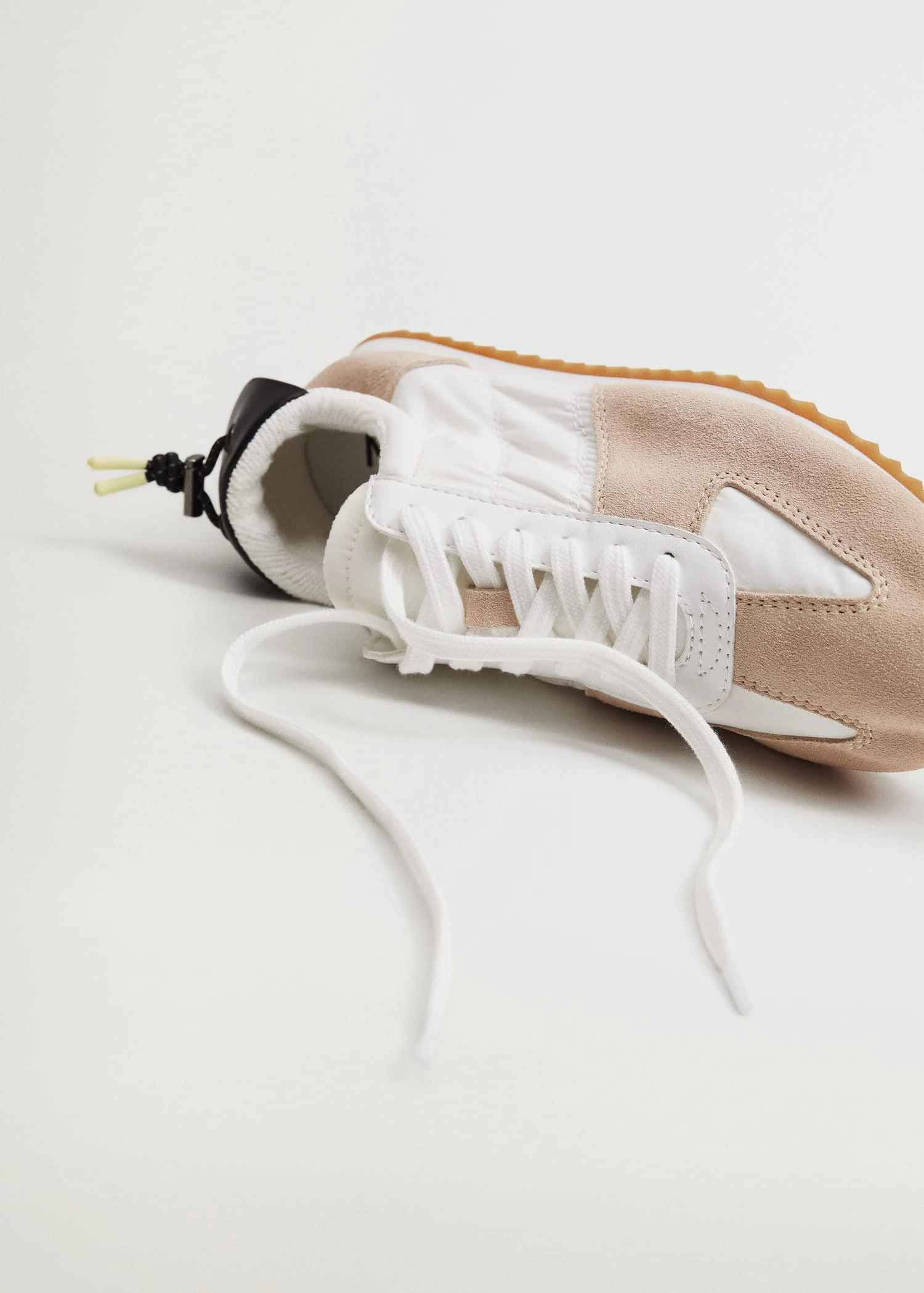 Leather Mixed Sneakers Burnt Orange 17 Leather Mixed Sneakers Burnt Orange - Image 15