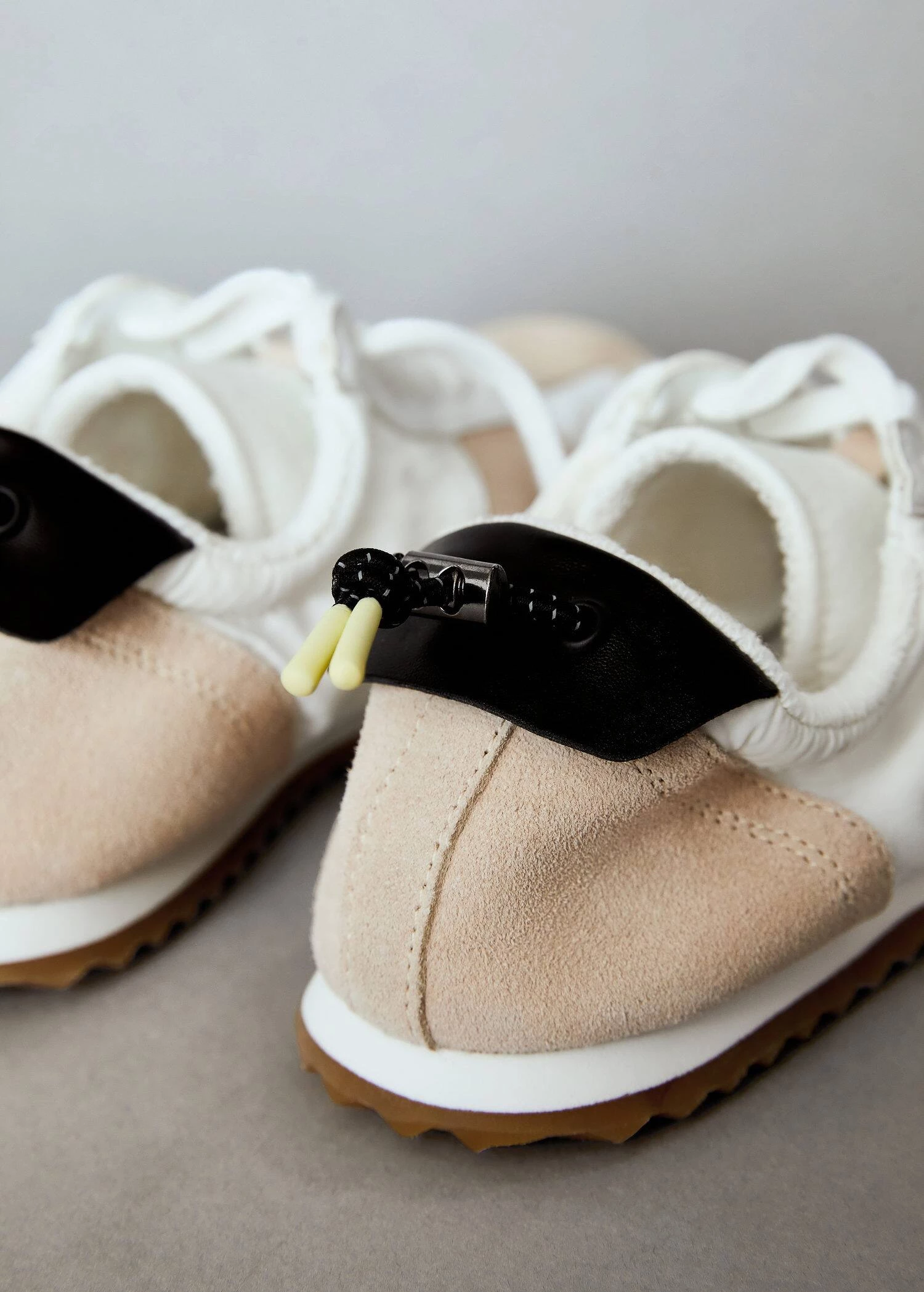 Leather Mixed Sneakers Burnt Orange 20 Leather Mixed Sneakers Burnt Orange - Image 18