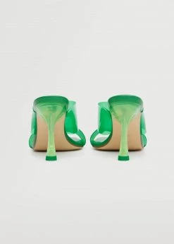 See-through Heel Sandals Yellow -Mango Shoes Sales unnamed file 1085