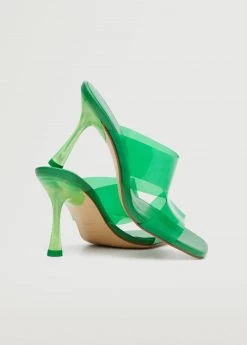 See-through Heel Sandals Yellow -Mango Shoes Sales unnamed file 1096