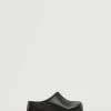 Leather Clog Black -Mango Shoes Sales unnamed file 1099