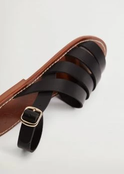 Leather Straps Sandals Cognac 16 Leather Straps Sandals Cognac -Mango Shoes Sales unnamed file 11