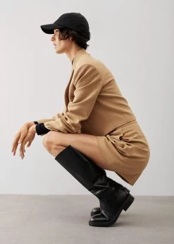 Leather Boots With Tall Leg Black 14 Leather Boots With Tall Leg Black -Mango Shoes Sales unnamed file 1119