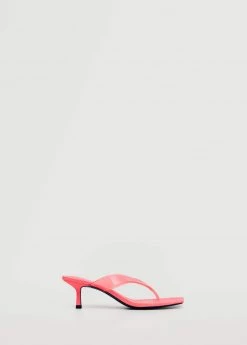 Vinyl High Sandals Bubblegum Pink