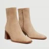 Heel Leather Ankle Boot Sand -Mango Shoes Sales unnamed file 1121