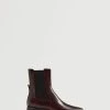 Leather Chelsea Ankle Boots Burgundy 1 Leather Chelsea Ankle Boots Burgundy -Mango Shoes Sales unnamed file 1141