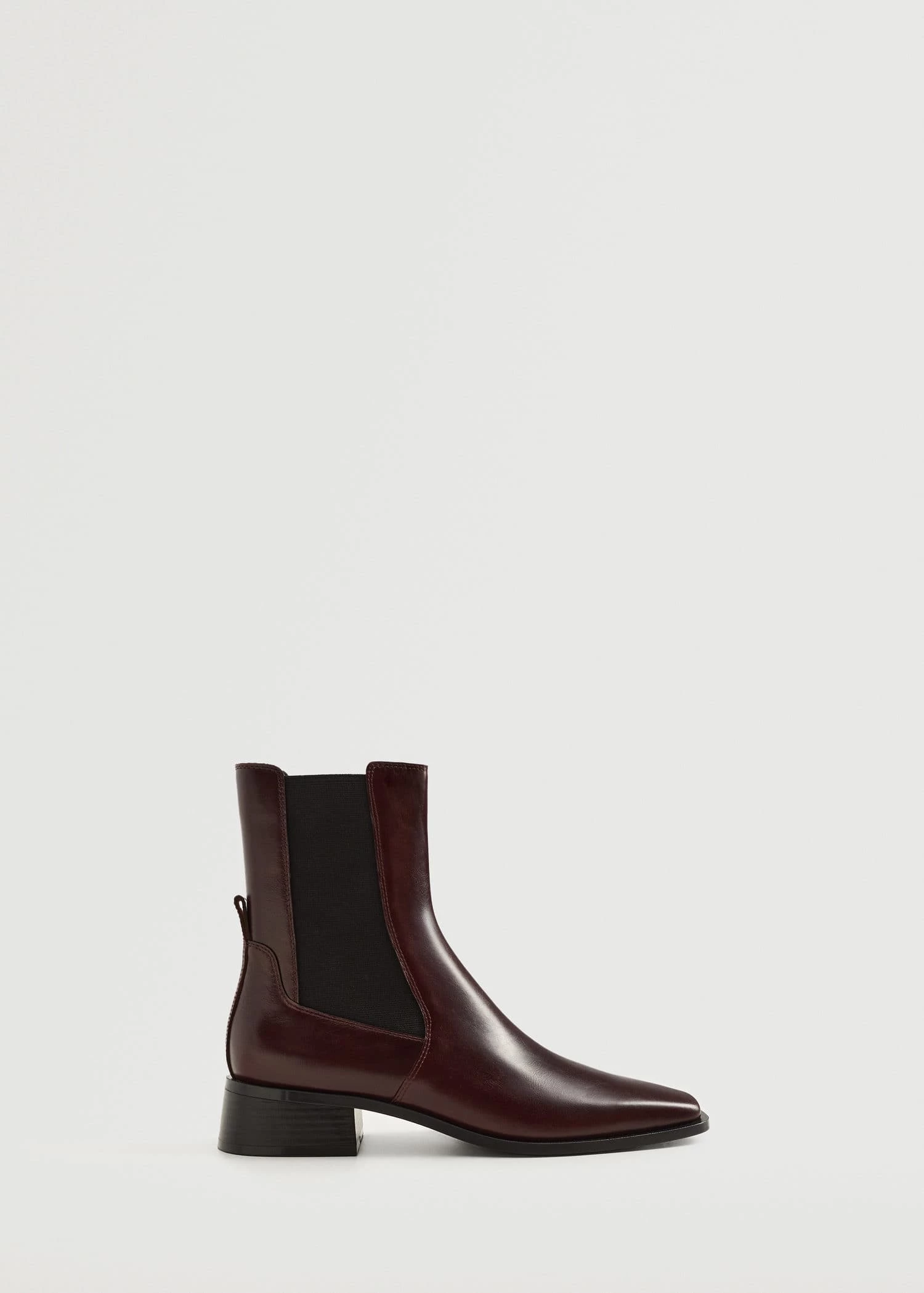Leather Chelsea Ankle Boots Burgundy 3 Leather Chelsea Ankle Boots Burgundy