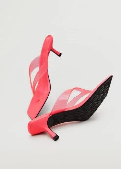Vinyl High Sandals Bubblegum Pink -Mango Shoes Sales unnamed file 115