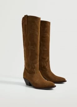 Cowboy Leather Boots Black 13 Cowboy Leather Boots Black -Mango Shoes Sales unnamed file 1170