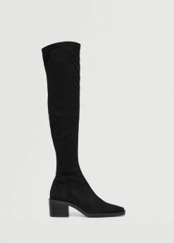 High Heel Boots Black
