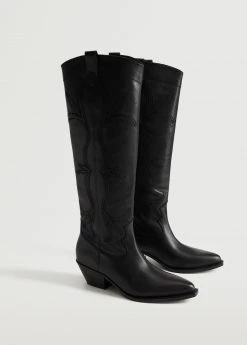 Cowboy Leather Boots Brown 16 Cowboy Leather Boots Brown -Mango Shoes Sales unnamed file 1212