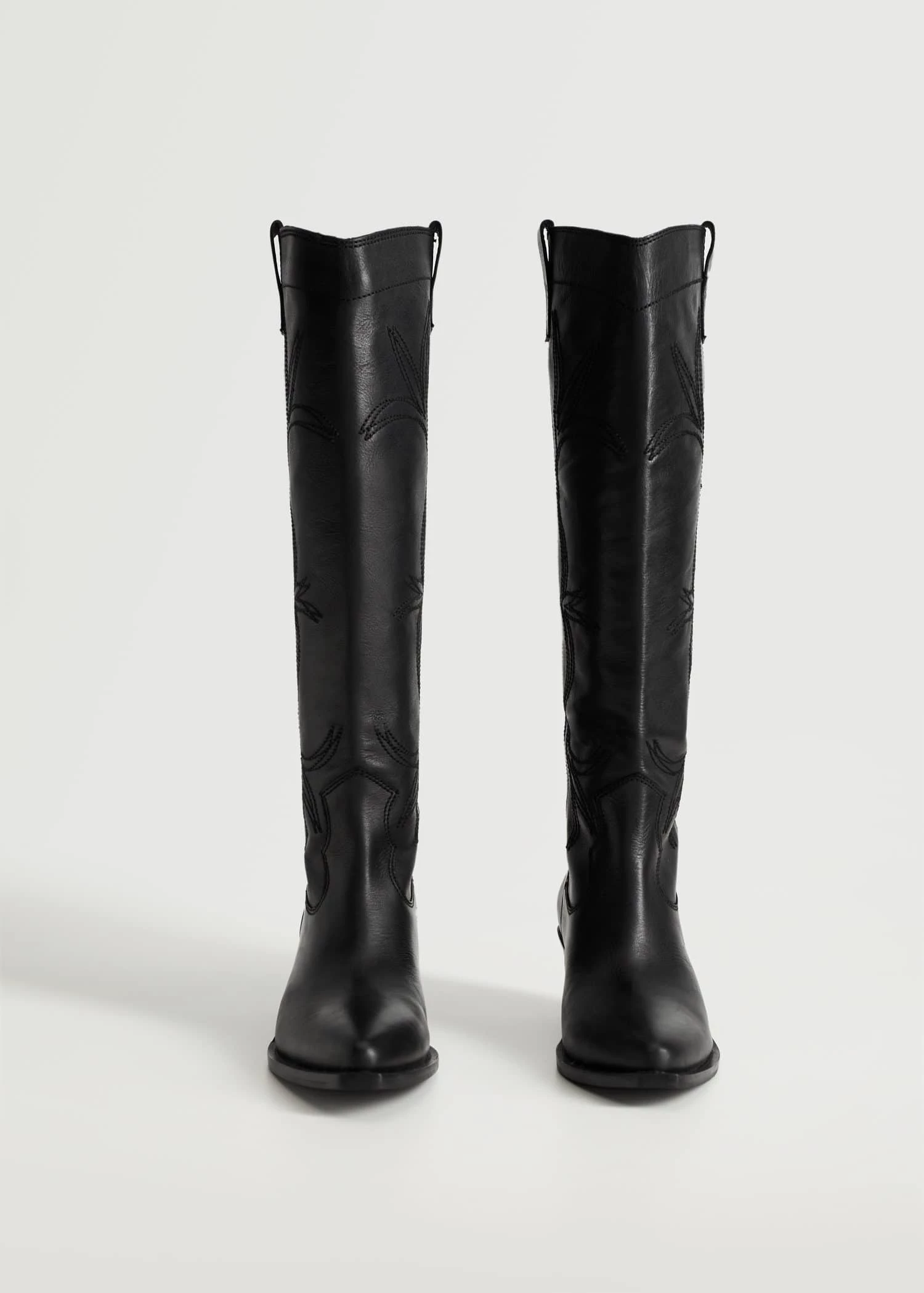 Cowboy Leather Boots Brown 7 Cowboy Leather Boots Brown - Image 5