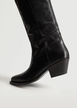 Cowboy Leather Boots Brown 19 Cowboy Leather Boots Brown -Mango Shoes Sales unnamed file 1215