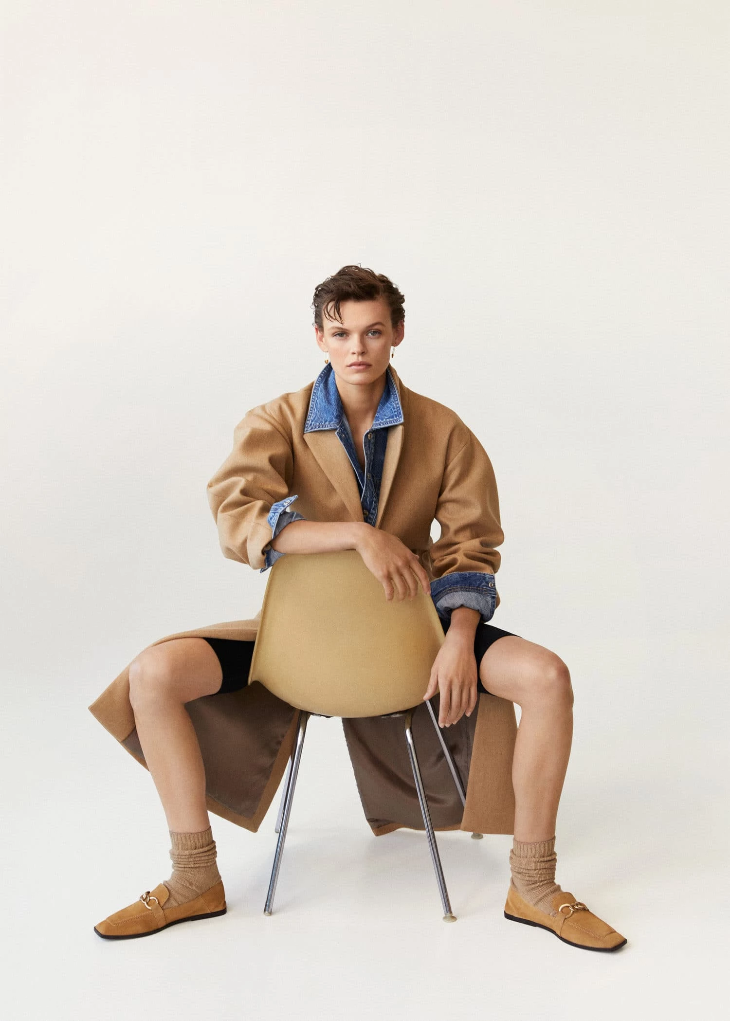 Buckle Leather Moccasins Black 3 Buckle Leather Moccasins Black