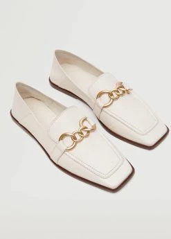 Buckle Leather Moccasins Black 20 Buckle Leather Moccasins Black -Mango Shoes Sales unnamed file 1266