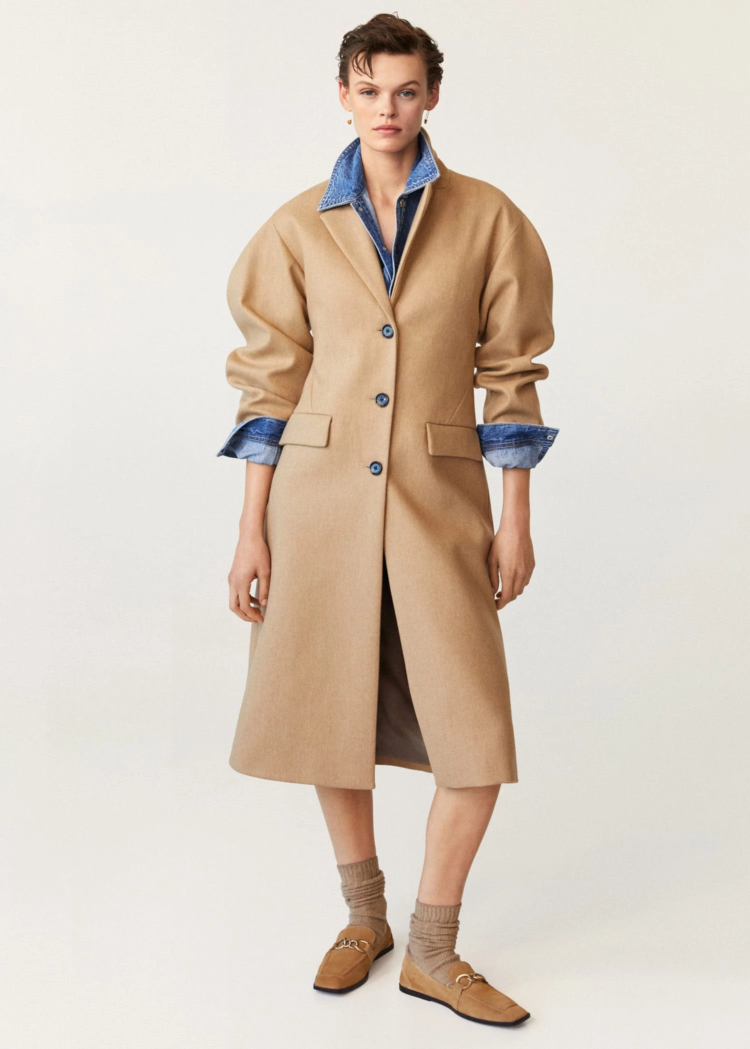 Buckle Leather Moccasins Black 11 Buckle Leather Moccasins Black - Image 9