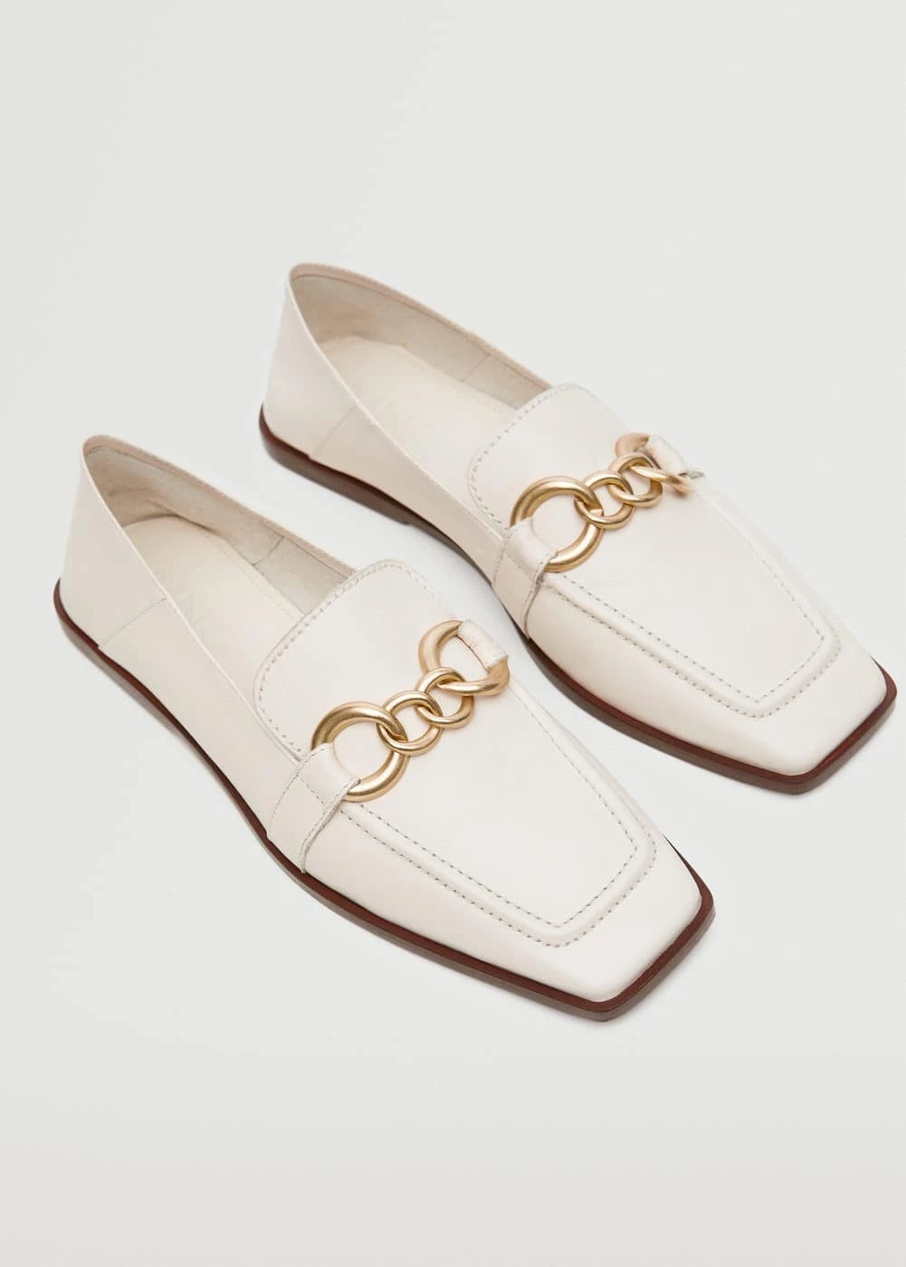 Buckle Leather Moccasins Black 13 Buckle Leather Moccasins Black - Image 11