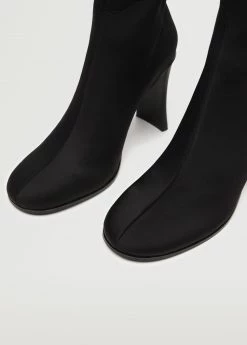 Heel Sock Boots Black 11 Heel Sock Boots Black -Mango Shoes Sales unnamed file 1273