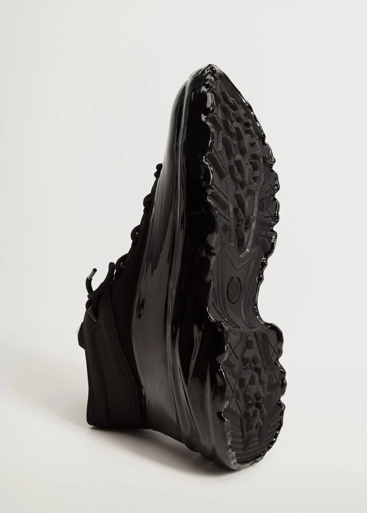 High-cut Trainers With Laces Black 4 High-cut Trainers With Laces Black - Image 2