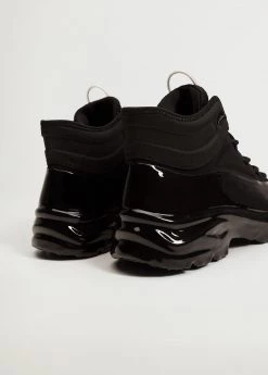 High-cut Trainers With Laces Black 10 High-cut Trainers With Laces Black -Mango Shoes Sales unnamed file 1278