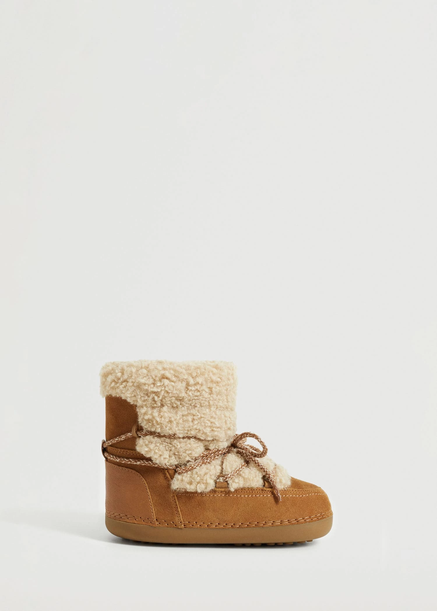 Shearling-lined Ankle Boots Tobacco Brown 3 Shearling-lined Ankle Boots Tobacco Brown