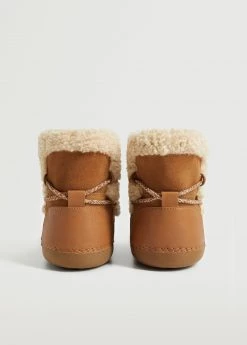 Shearling-lined Ankle Boots Tobacco Brown 10 Shearling-lined Ankle Boots Tobacco Brown -Mango Shoes Sales unnamed file 1342