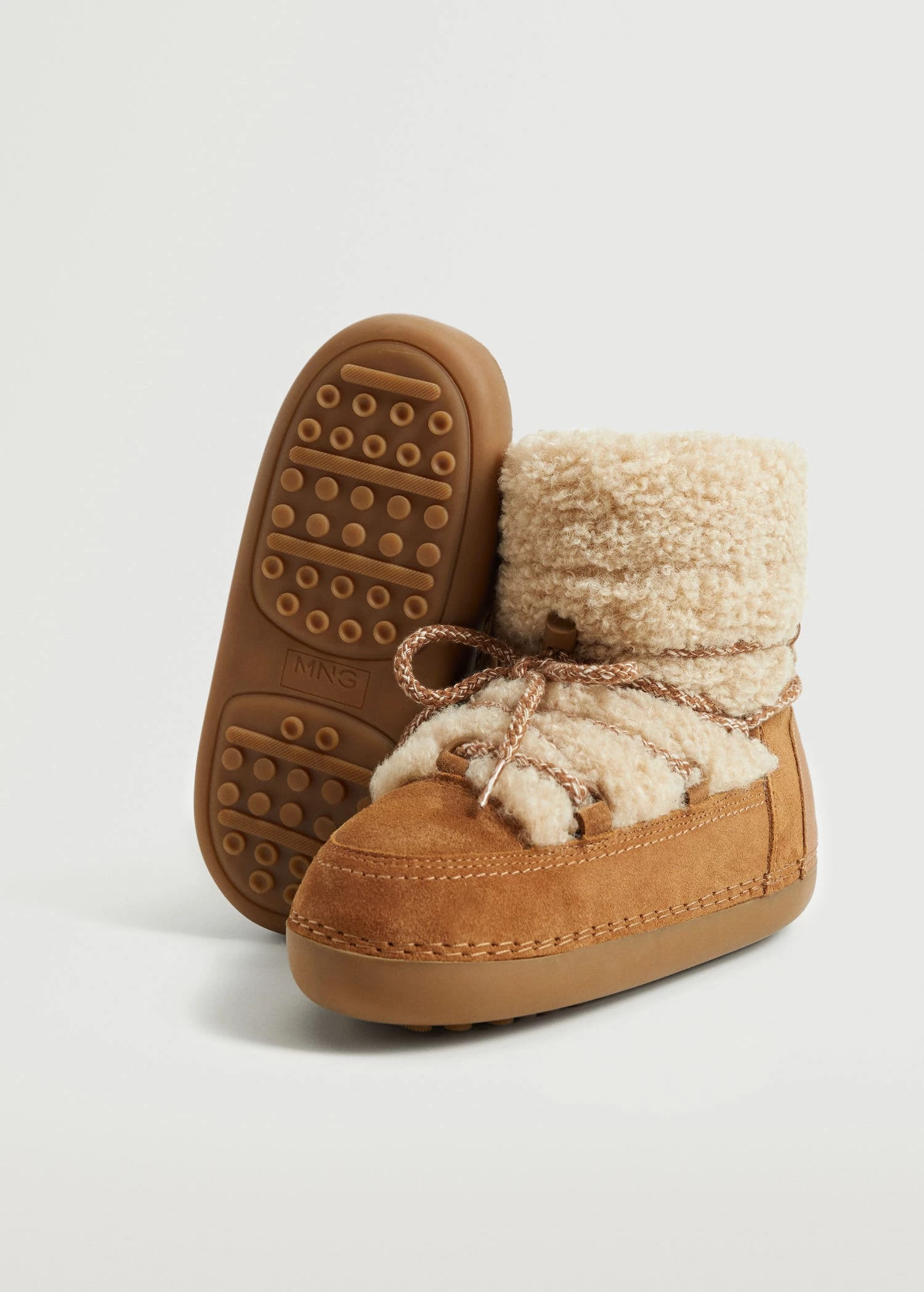 Shearling-lined Ankle Boots Tobacco Brown 7 Shearling-lined Ankle Boots Tobacco Brown - Image 5