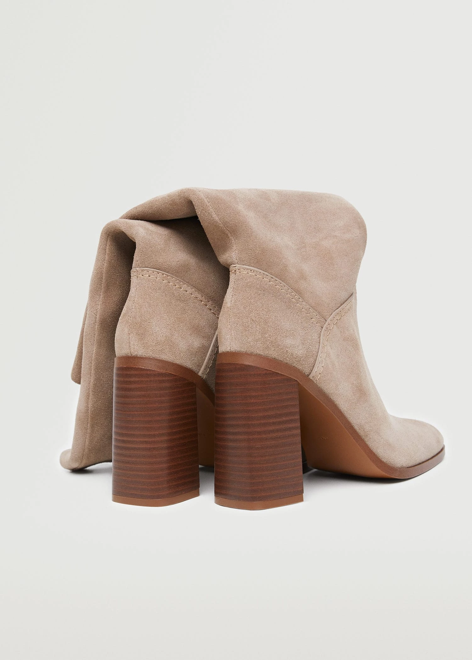 High Heel Leather Boot Light/pastel Grey 7 High Heel Leather Boot Light/pastel Grey - Image 5