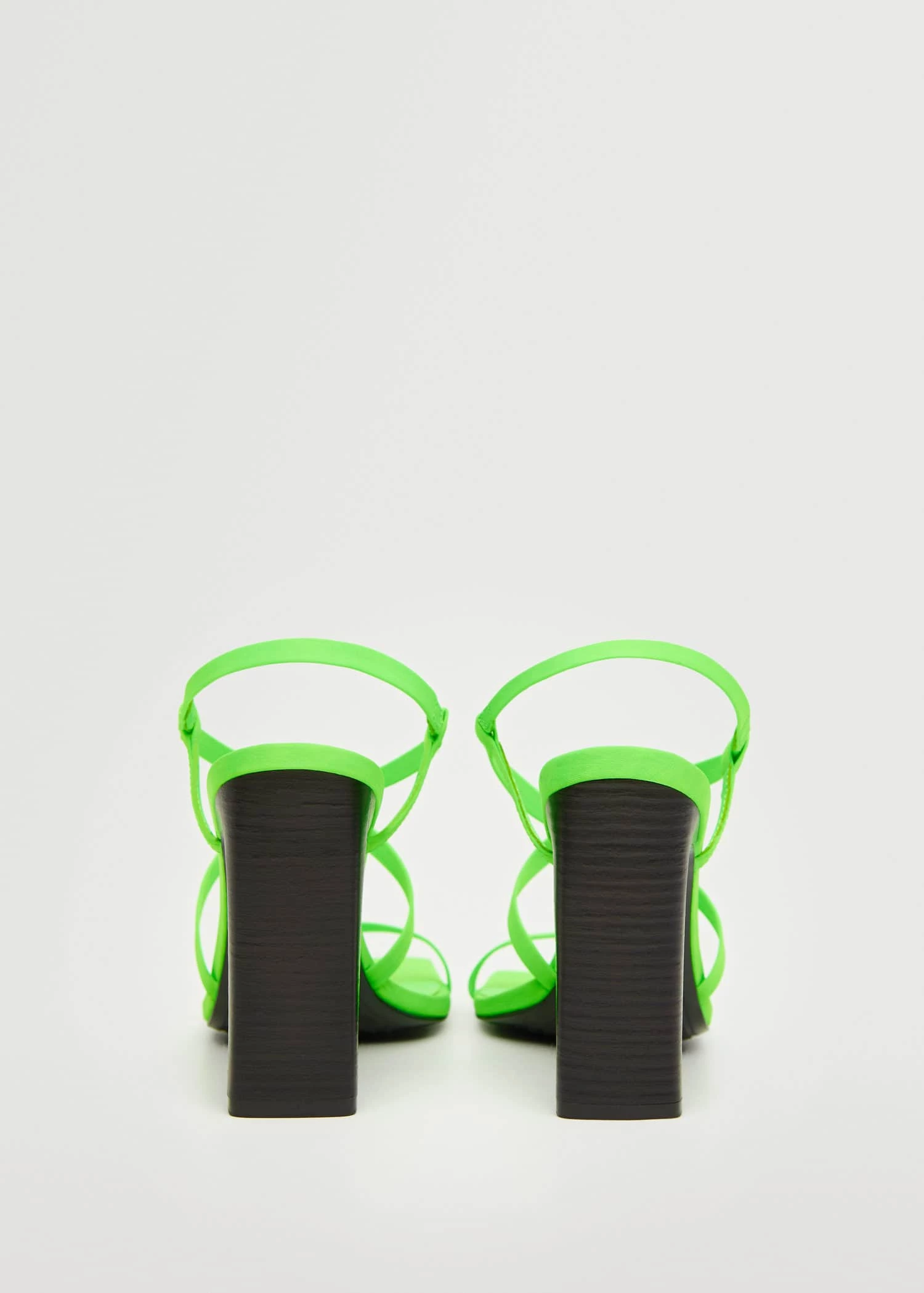 Heel Strips Sandals Pastel Green 6 Heel Strips Sandals Pastel Green - Image 4