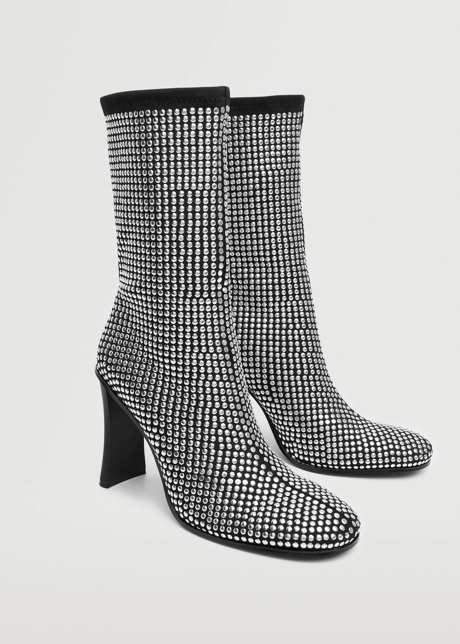 Shiny Heeled Boots Brown 4 Shiny Heeled Boots Brown - Image 3