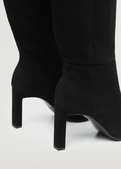 Heel Leather Boot Black 14 Heel Leather Boot Black -Mango Shoes Sales unnamed file 1393