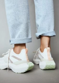 Shoes With Transparent Panels Khaki