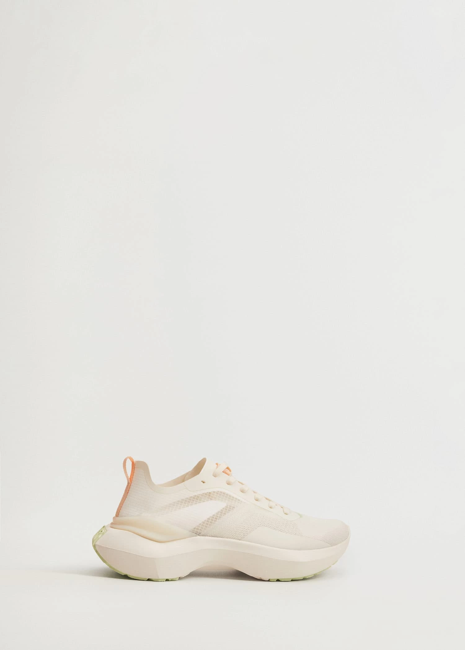 Shoes With Transparent Panels Khaki 4 Shoes With Transparent Panels Khaki - Image 2