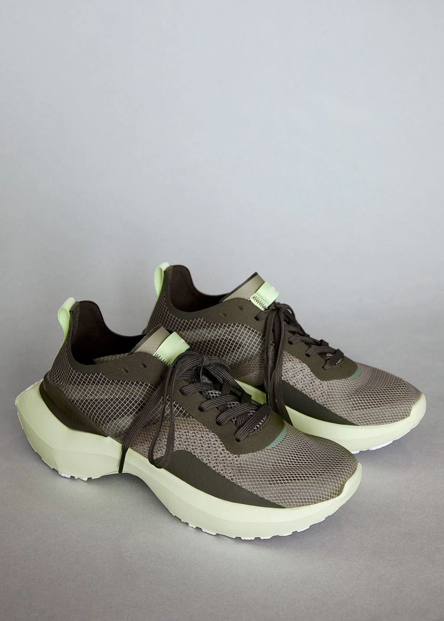 Shoes With Transparent Panels Khaki 18 Shoes With Transparent Panels Khaki - Image 16