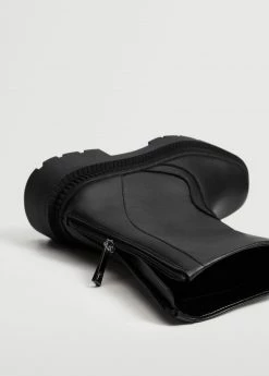 Track Outsole Boots Black -Mango Shoes Sales unnamed file 1535