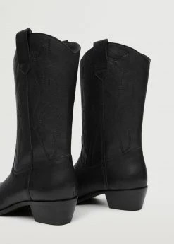 Mango Teen Cowboy Leather Boots Sand 15 Mango Teen Cowboy Leather Boots Sand -Mango Shoes Sales unnamed file 1573