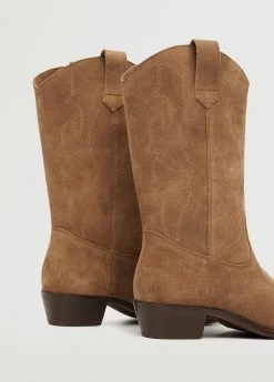 Mango Teen Cowboy Leather Boots Sand 19 Mango Teen Cowboy Leather Boots Sand -Mango Shoes Sales unnamed file 1577