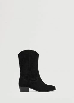 Mango Teen Cowboy Leather Boots Black 12 Mango Teen Cowboy Leather Boots Black -Mango Shoes Sales unnamed file 1612