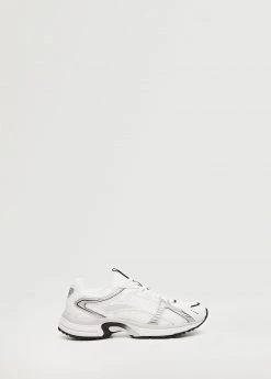 Mango Teen Lace-up Mixed Sneakers White -Mango Shoes Sales unnamed file 1619