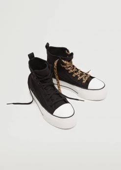 Mango Teen High Platform Sneaker White -Mango Shoes Sales unnamed file 1677