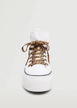 Mango Teen High Platform Sneaker White -Mango Shoes Sales unnamed file 1680