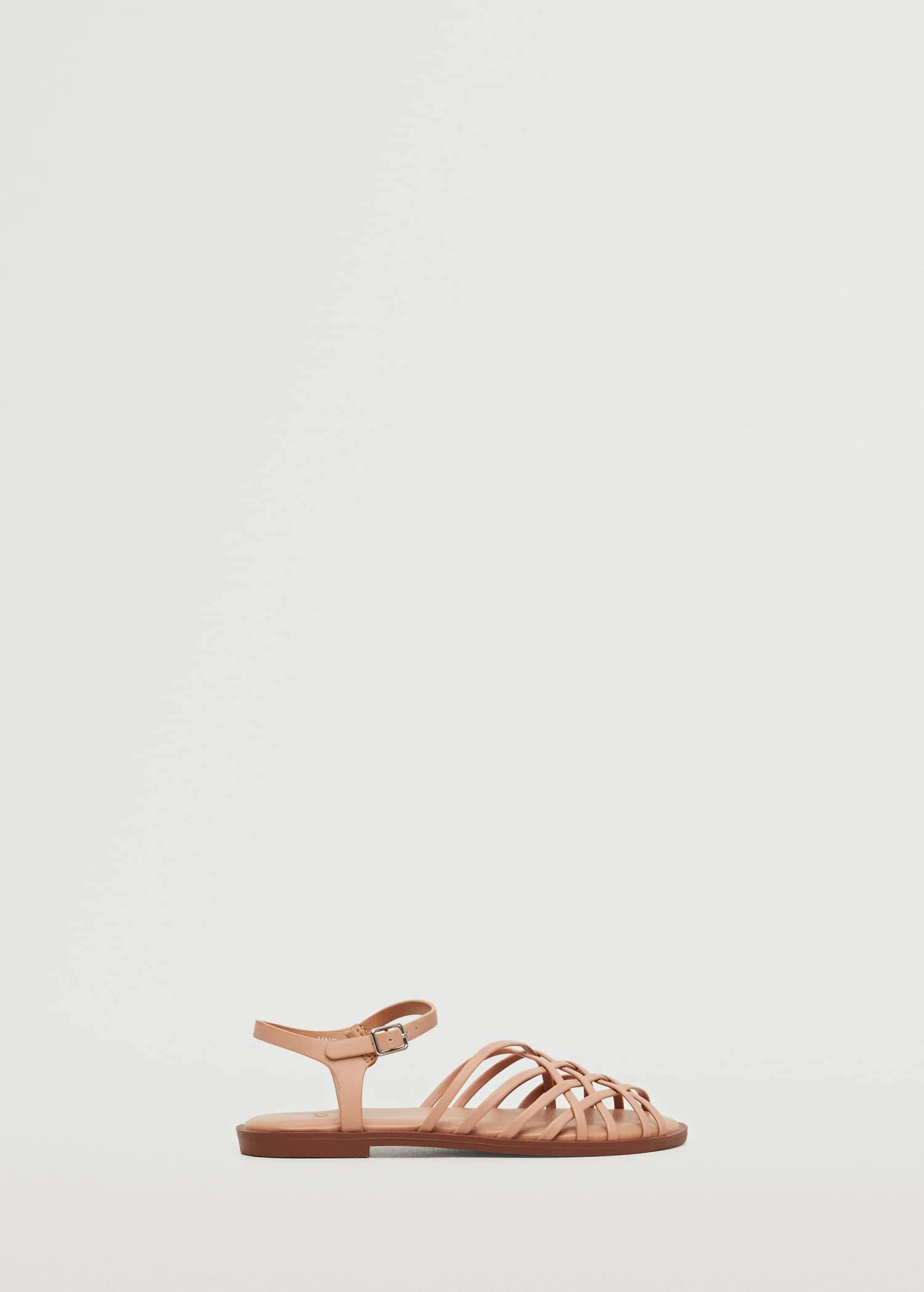 Mango Kids Criss-cross Straps Sandals Silver 6 Mango Kids Criss-cross Straps Sandals Silver - Image 4