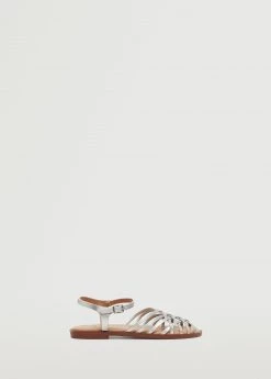 Mango Kids Criss-cross Straps Sandals Silver 23 Mango Kids Criss-cross Straps Sandals Silver -Mango Shoes Sales unnamed file 1707