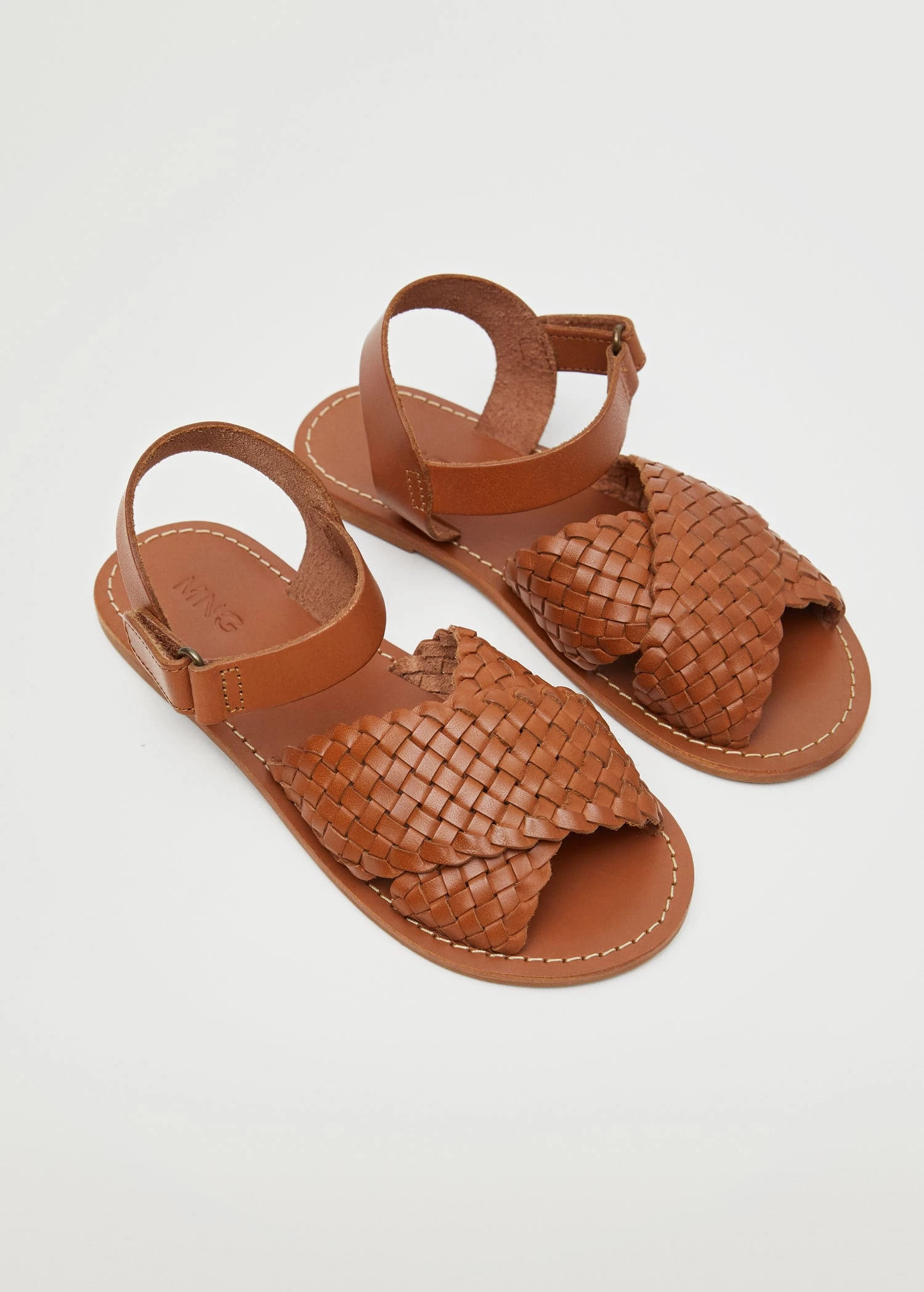 Mango Kids Leather Braided Sandals 3 Mango Kids Leather Braided Sandals