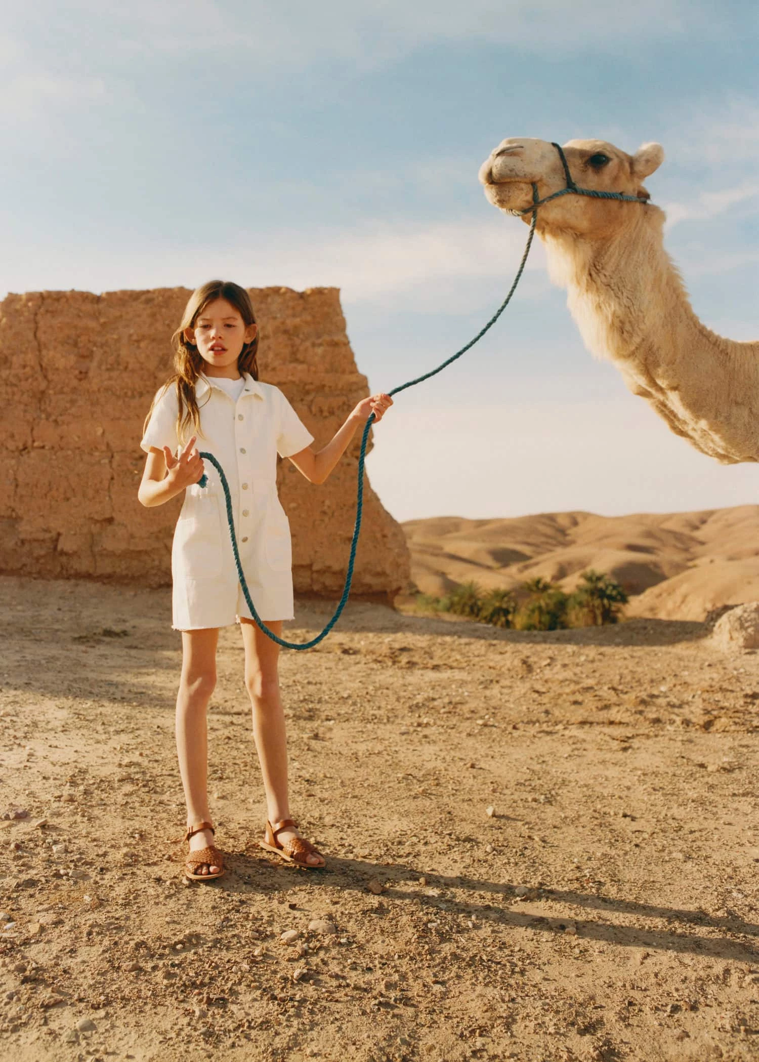 Mango Kids Leather Braided Sandals 8 Mango Kids Leather Braided Sandals - Image 6