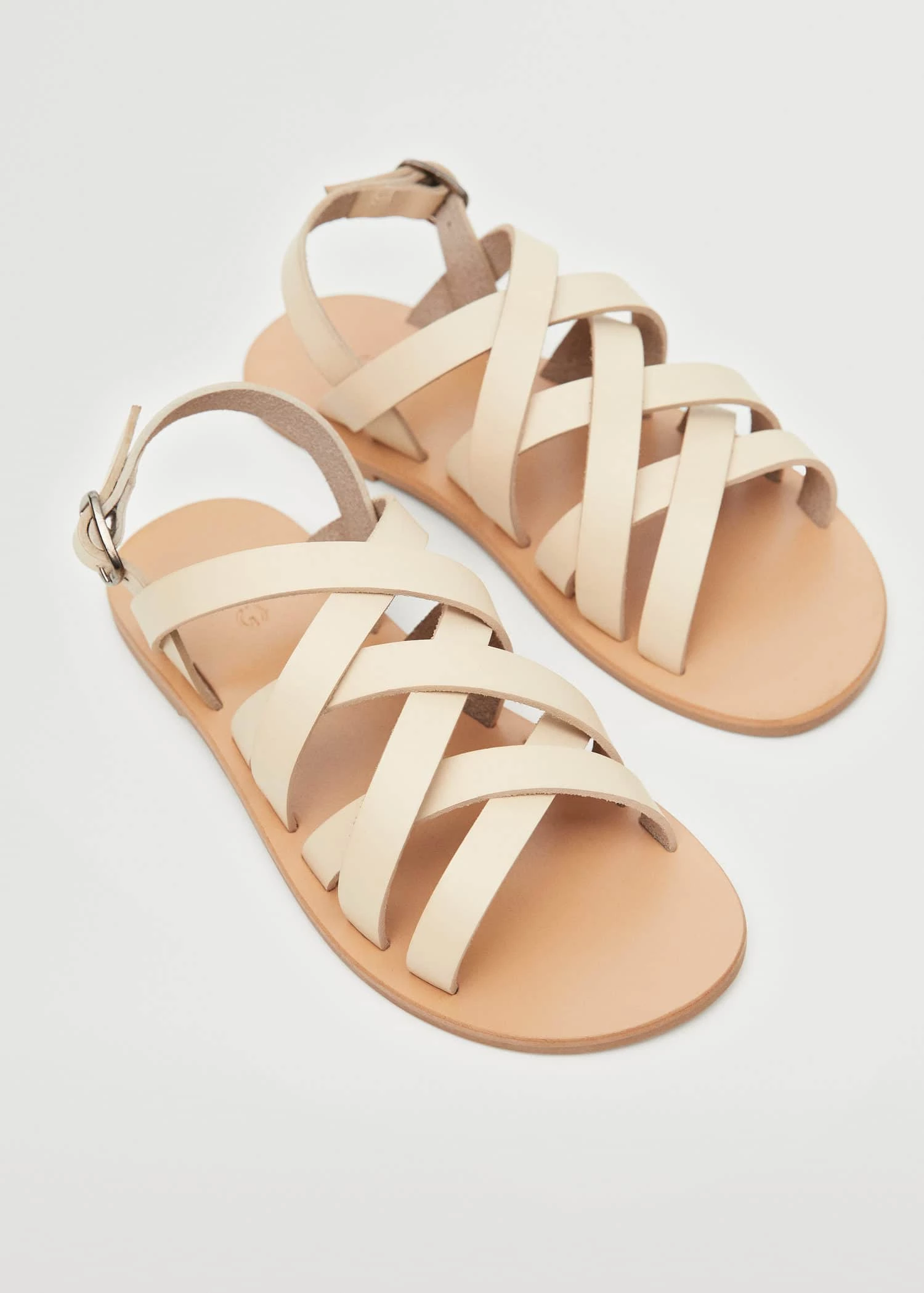 Mango Kids Leather Straps Sandals 3 Mango Kids Leather Straps Sandals