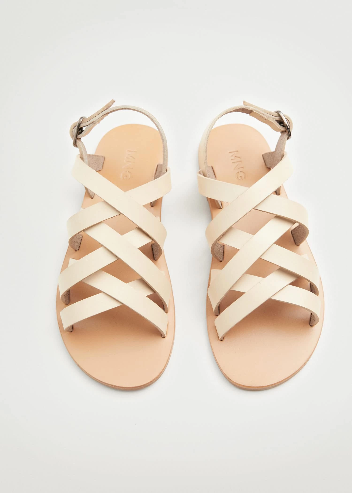 Mango Kids Leather Straps Sandals 5 Mango Kids Leather Straps Sandals - Image 3